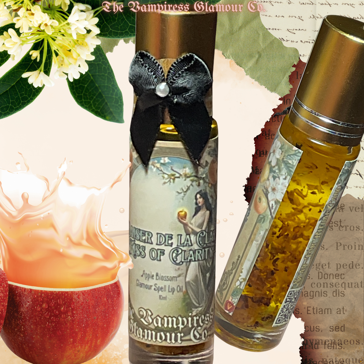 Le Baiser de la Clarté Apple Blossom Glamour Spell Lip Oil