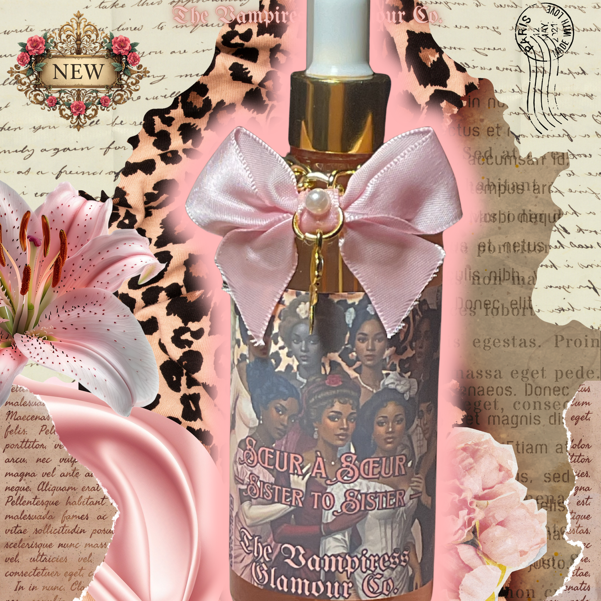 Sœur à Sœur — Feminine Healing , Mother & Sister Wounds, & Sacred Community Ritual Oil