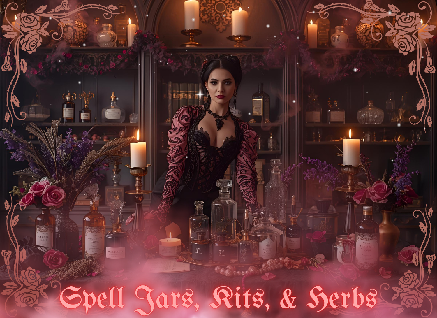 Spell Jars, Kits, & Herbs