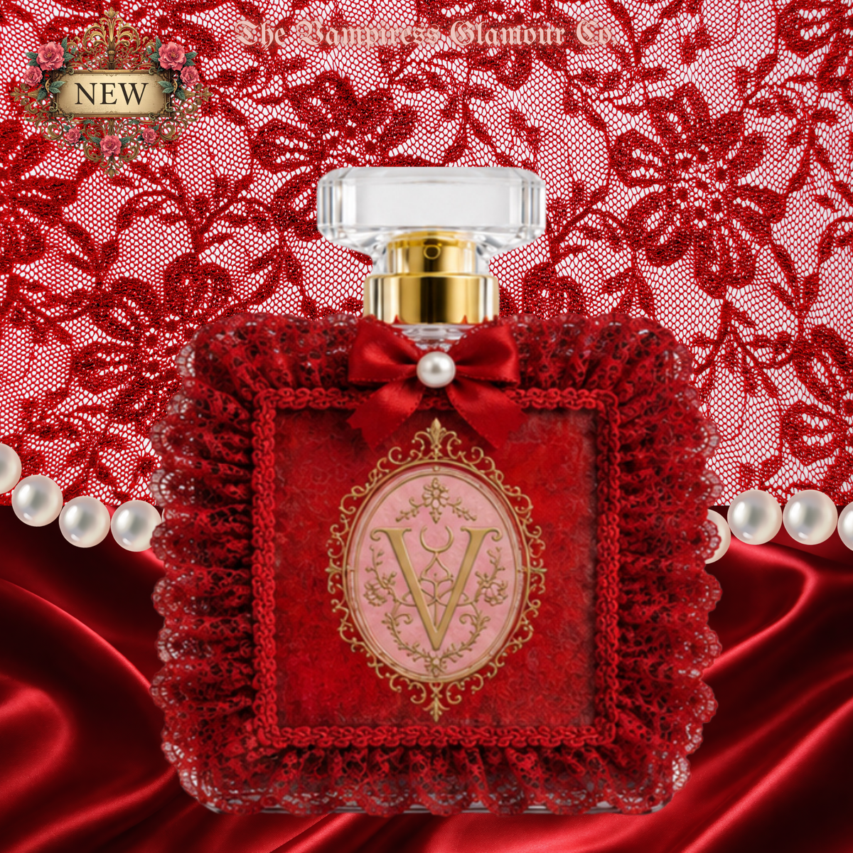 Baisers Rouges- Sex Magick, Vampiric Glamour/Seduction Boudoir Ritual Parfum & Body Oil