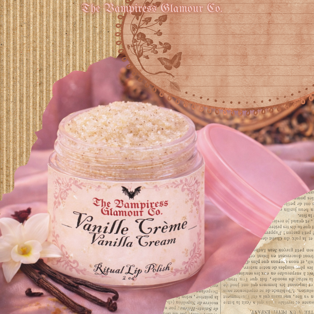 Vanille Crème- Vanilla Cream Ritual Lip Polish