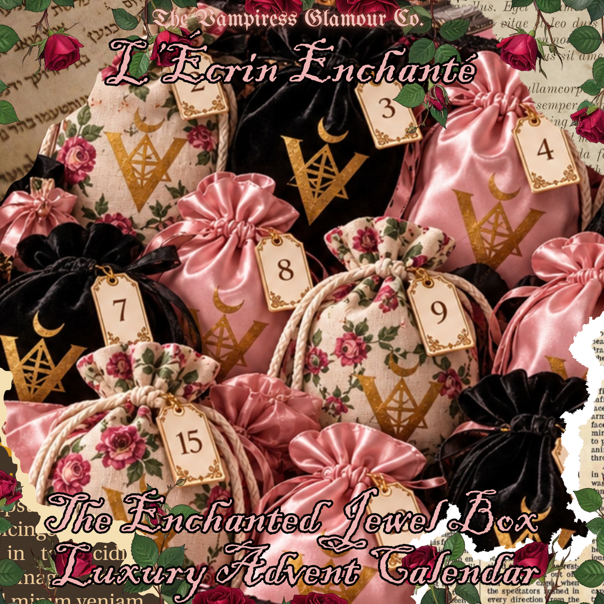 ✦ PREORDER ✦
 L’Écrin Enchanté - The Enchanted Jewel Box Luxury Advent Calendar- Ships 11/23-11/25
