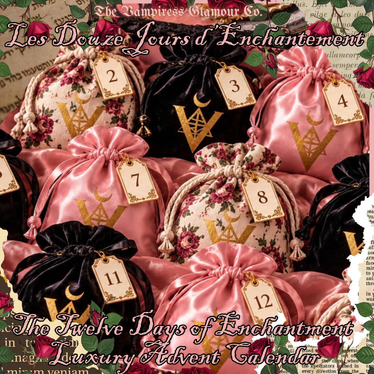 ✦ PREORDER ✦
 Les Douze Jours d’Enchantement - The Twelve Days of Enchantment Luxury Advent Calendar - Ships 11/23-11/25