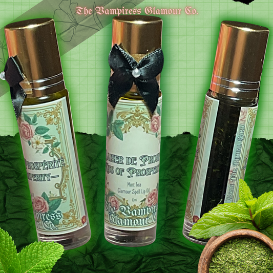 Le Baiser de Prospérité Mint Tea Glamour Spell Lip Oil