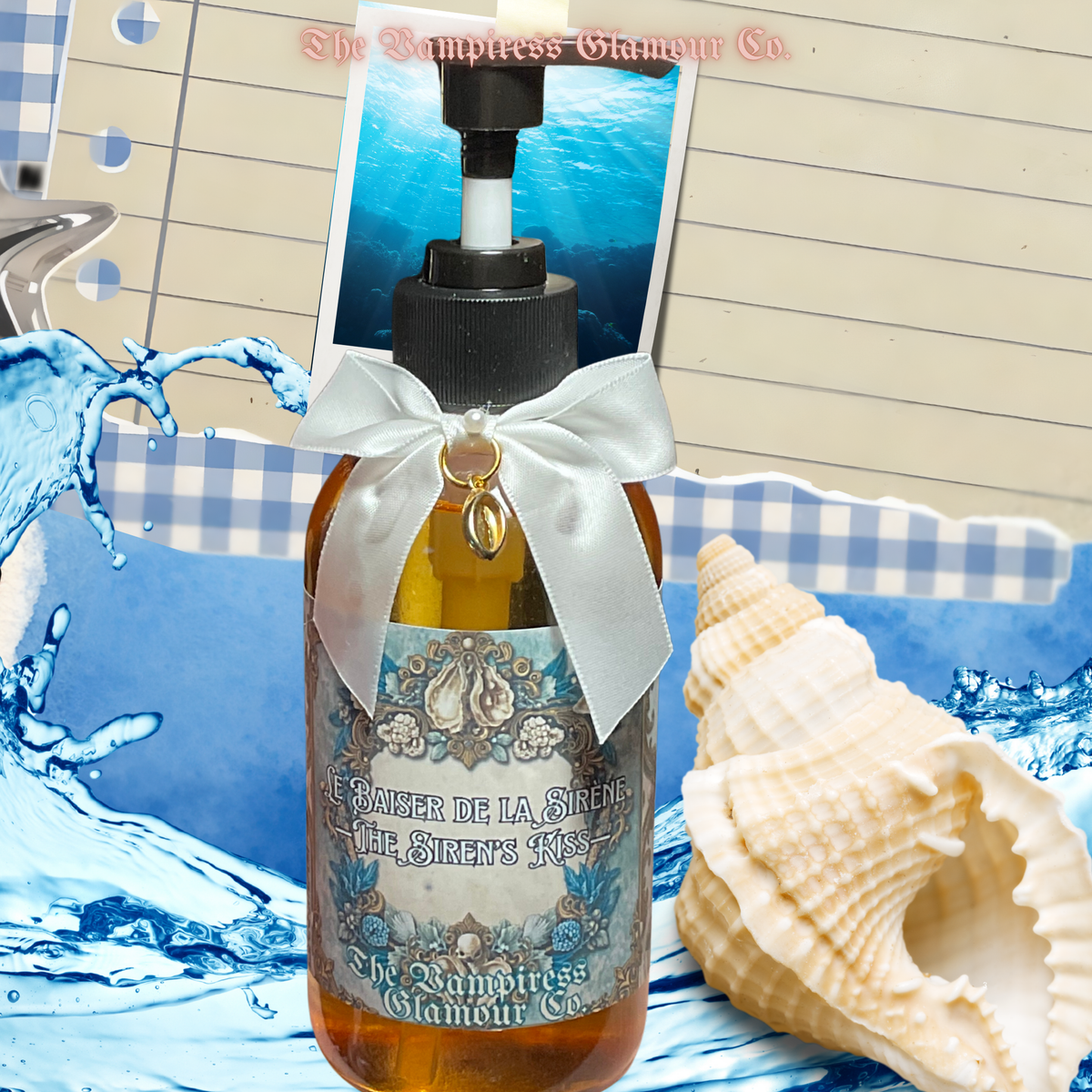 Le Baiser de la Sirène - Enchanted Siren Seduction Ritual Body & Bath Oil