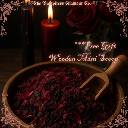 The Bath of the Vampiress-Ritual Bath Salt of Glamour, Allure & Vampiric Seduction