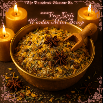 The Bath of Sacred Awakenings- Ritual Bath Salt of Energy, Radiance & Sacred Renewal