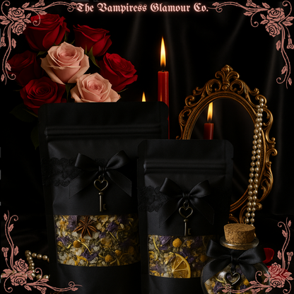 The Bath of the Thorned Veil- Ritual Bath Salt of Protection & Sovereignty