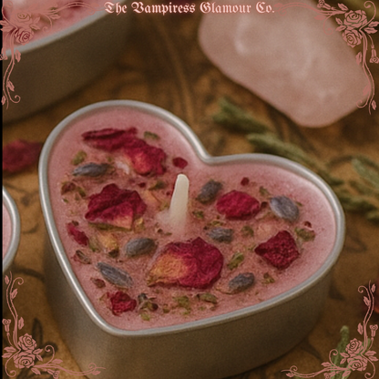 Je m’aime Rituel de l’Amour-Propre
-Self-Love Spelled Tealight Candles