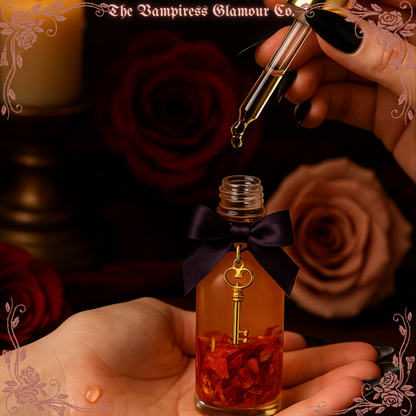 Reine du Luxe- Kept Woman & Princess Treatment Spelled Crystal Infused Botanical Perfume Oil