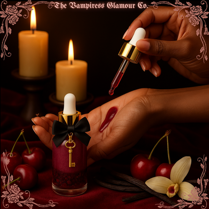 The Sacraments of Sin-Dark Feminine Seduction Spelled Crystal Infused Botanical Perfume Oil
