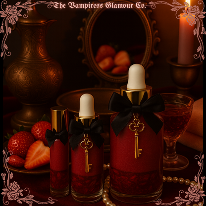 Venin de Fraise — Sweet Attraction & Obsession Spelled Crystal-Infused Botanical Perfume Oil