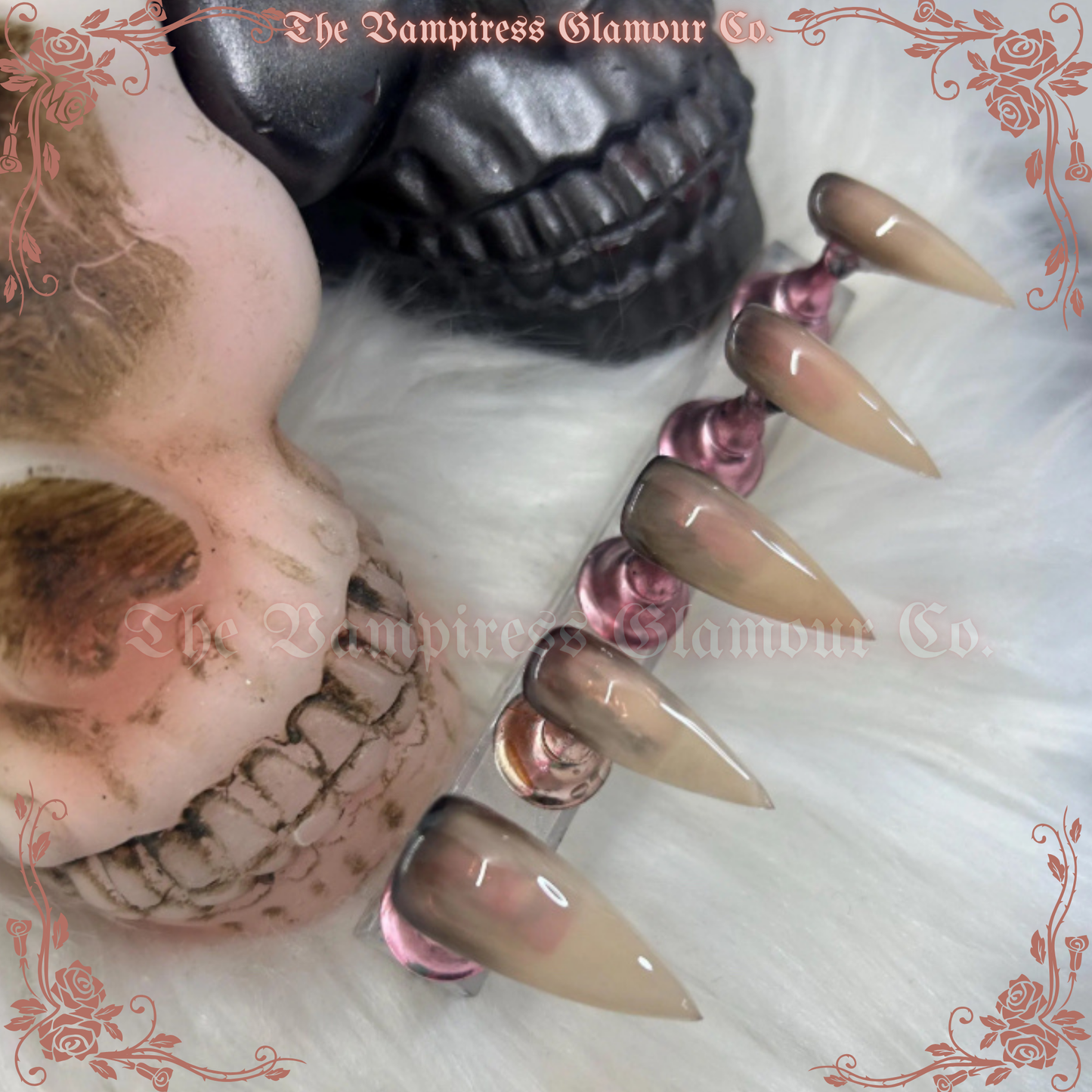 La Banshee — The Banshee
Luxury Handcrafted Glamour Magick Gel Press-On Nail Set