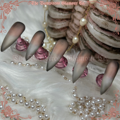 Morte Mais Jolie — Dead But Pretty
 Handcrafted Luxury Glamour Magick Gel Press-On Nails