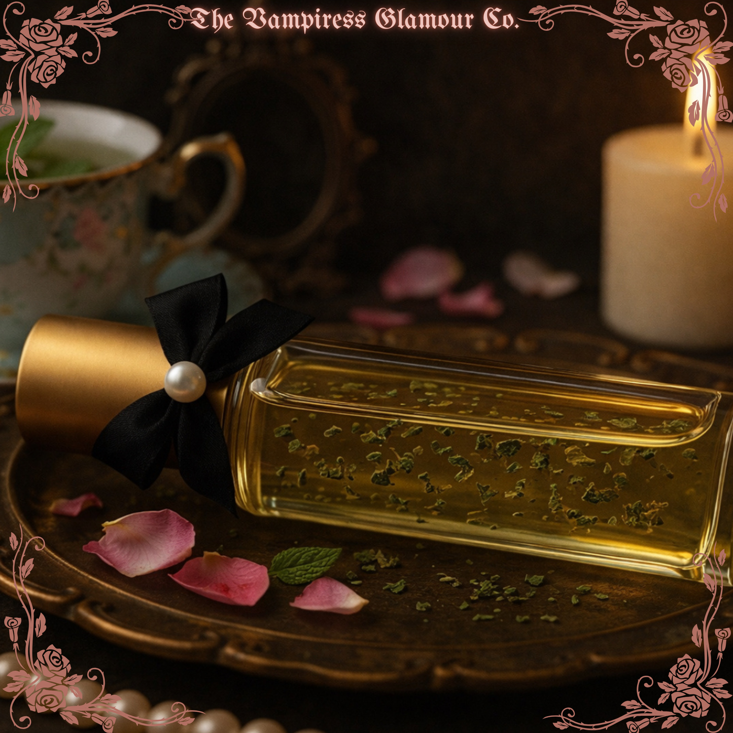 Baiser de Prospérité Mint Tea Glamour Spell Lip Oil