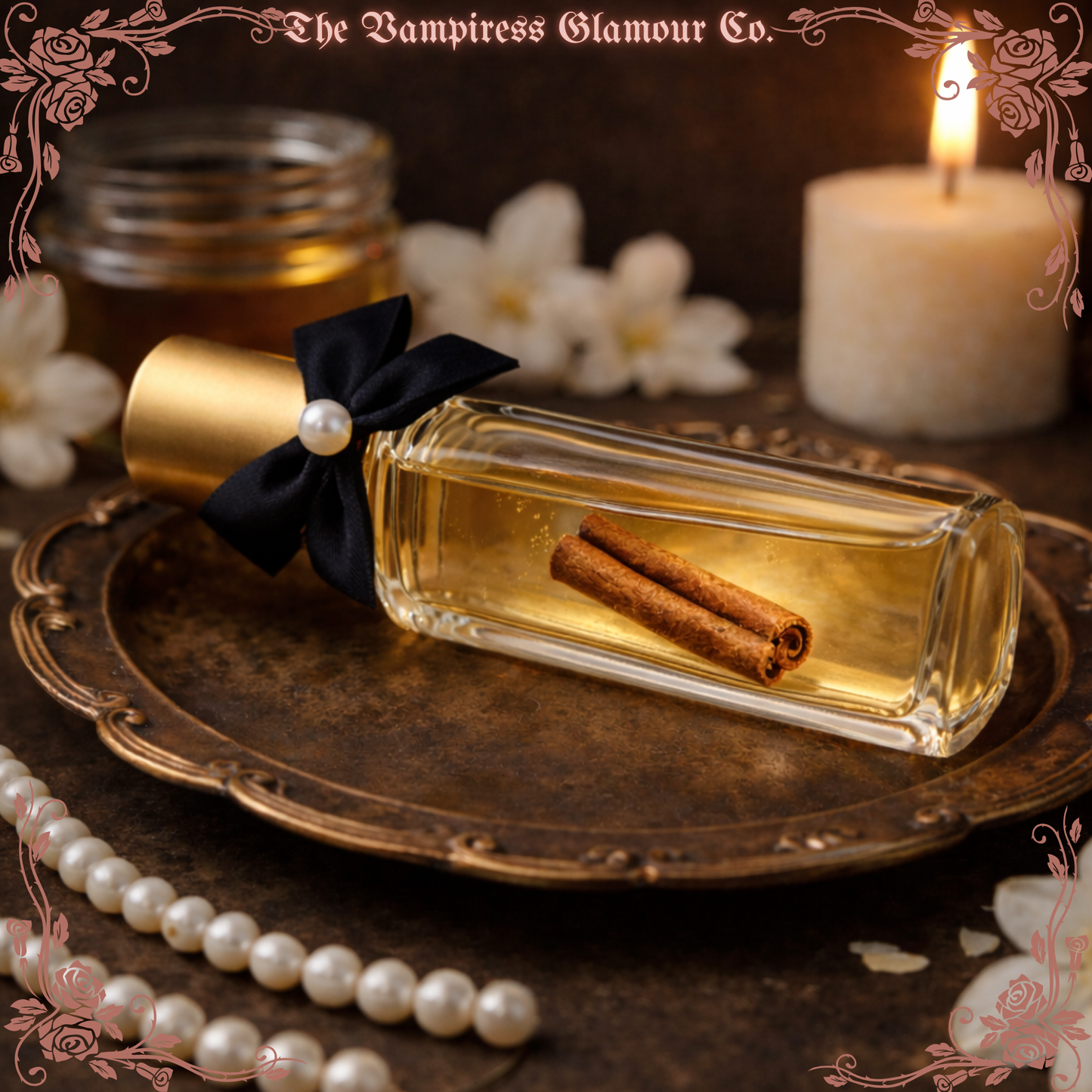 Baiser de Commandement Cinnamon Brown Sugar Glamour Spell Lip Oil