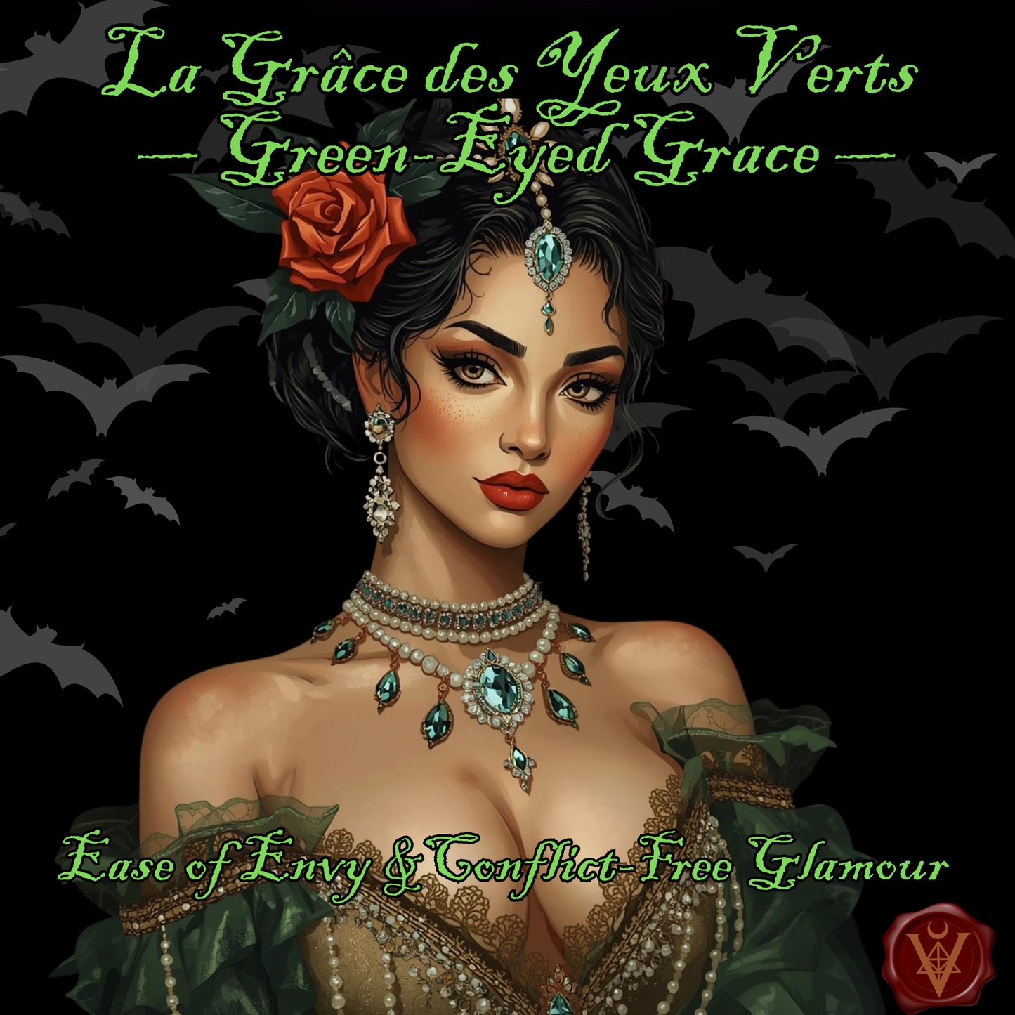 La Grâce des Yeux Verts Glamour 
 Spelled Perfume Oil