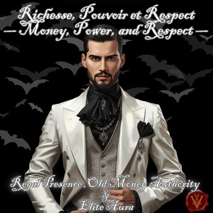 Richesse, Pouvoir et Respect Spelled Cologne Oil