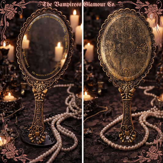 Le Miroir du Destin Enchanted Affirmation Mirror for Glamour & Identity Shifting Magick