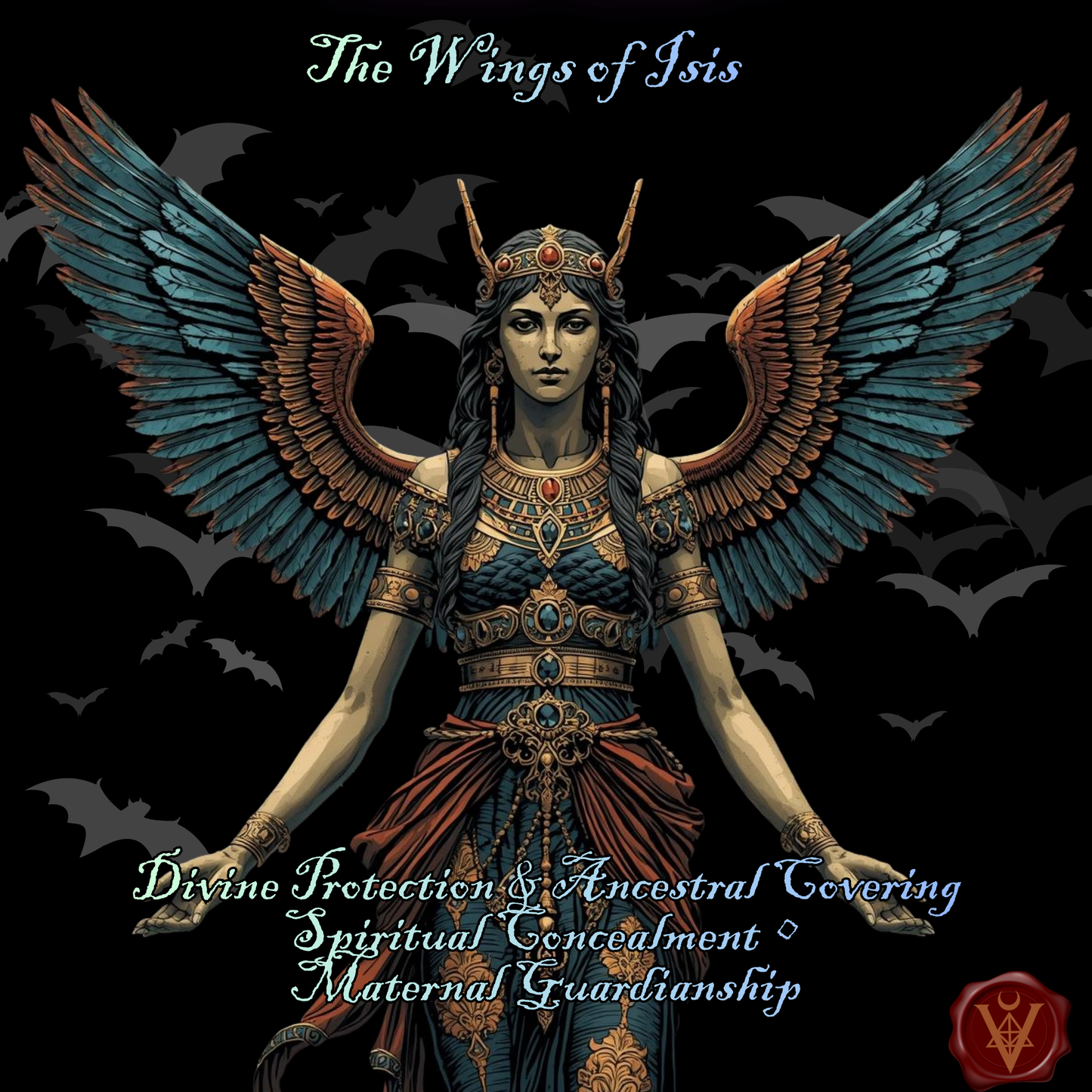 Les Ailes d’Isis- Ancestral Covering & Spiritual Concealment Ritual Oil