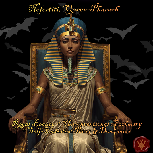 Néfertiti, Reine-Pharaon- Self-Embodied Power & Dominance Ritual Oil