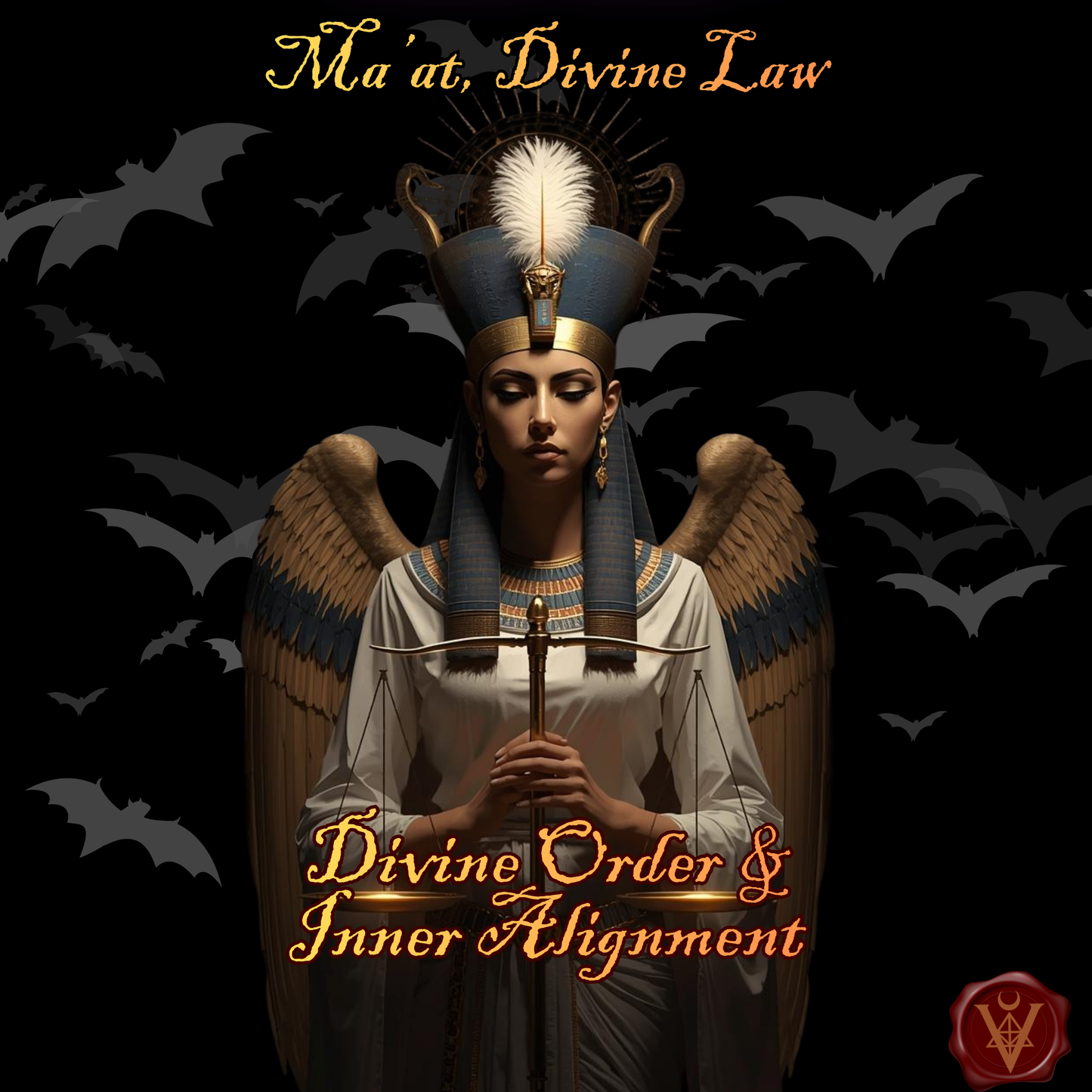 Ma’at, Loi Divine-Divine Order & Inner Alignment Ritual Oil