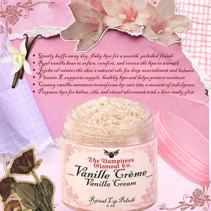 Vanille Crème- Vanilla Cream Ritual Lip Polish