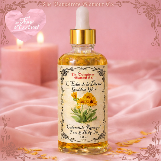 L’Éclat de la Déesse- Goddess Glow Calendula Renewal Face & Body Oil