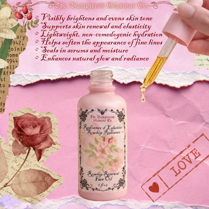 Radiance d’Églantier-Rosehip Radiance  Rosehip Renewal Face Oil