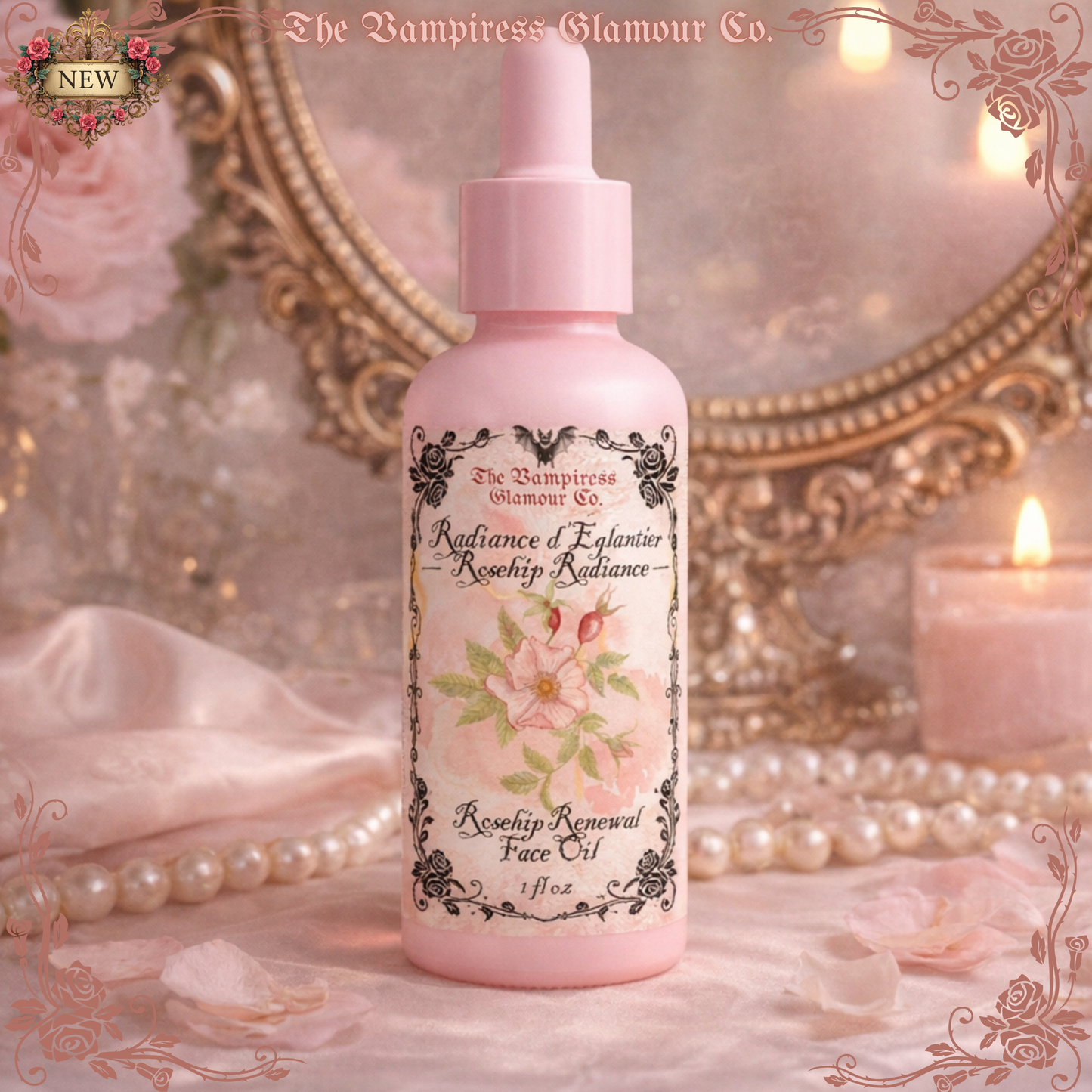 Radiance d’Églantier-Rosehip Radiance  Rosehip Renewal Face Oil
