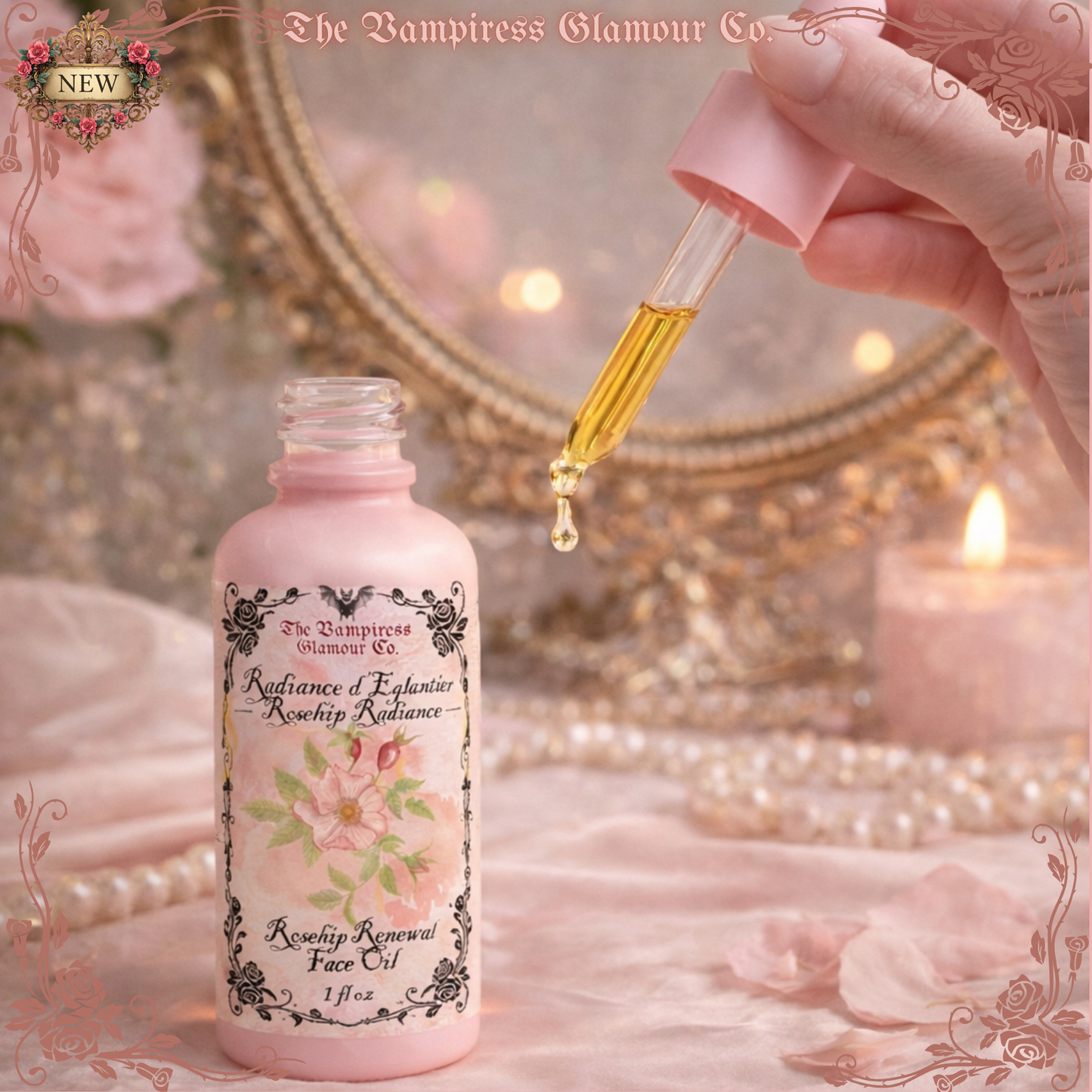 Radiance d’Églantier-Rosehip Radiance  Rosehip Renewal Face Oil