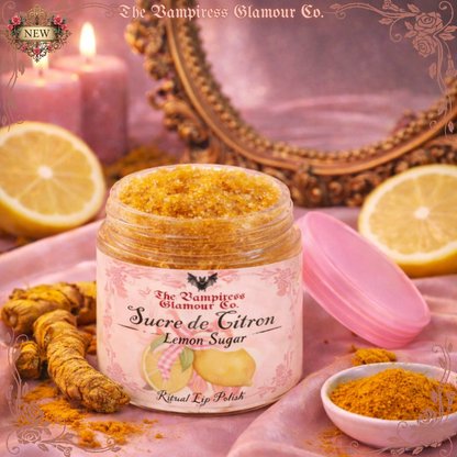 Sucre de Citron Lemon Sugar & Turmeric Ritual Lip Polish