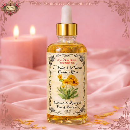 L’Éclat de la Déesse- Goddess Glow Calendula Renewal Face & Body Oil