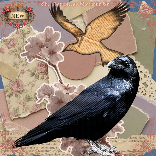 Le Voile Noir- IV. The Sacred Avian Spirit of the Raven Oil