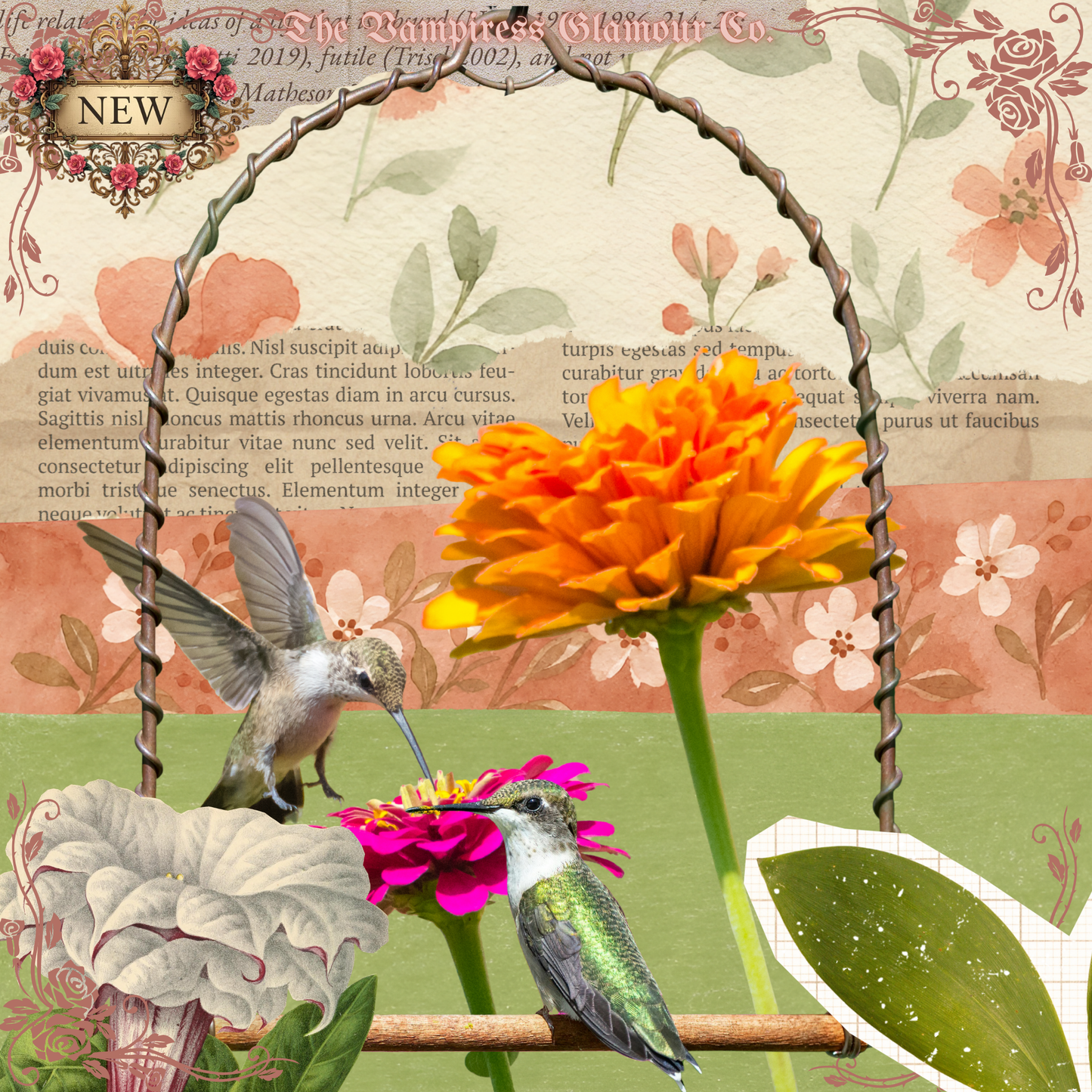 Le Joyau Volant- VI. The Sacred Avian Spirit of the Hummingbird Oil