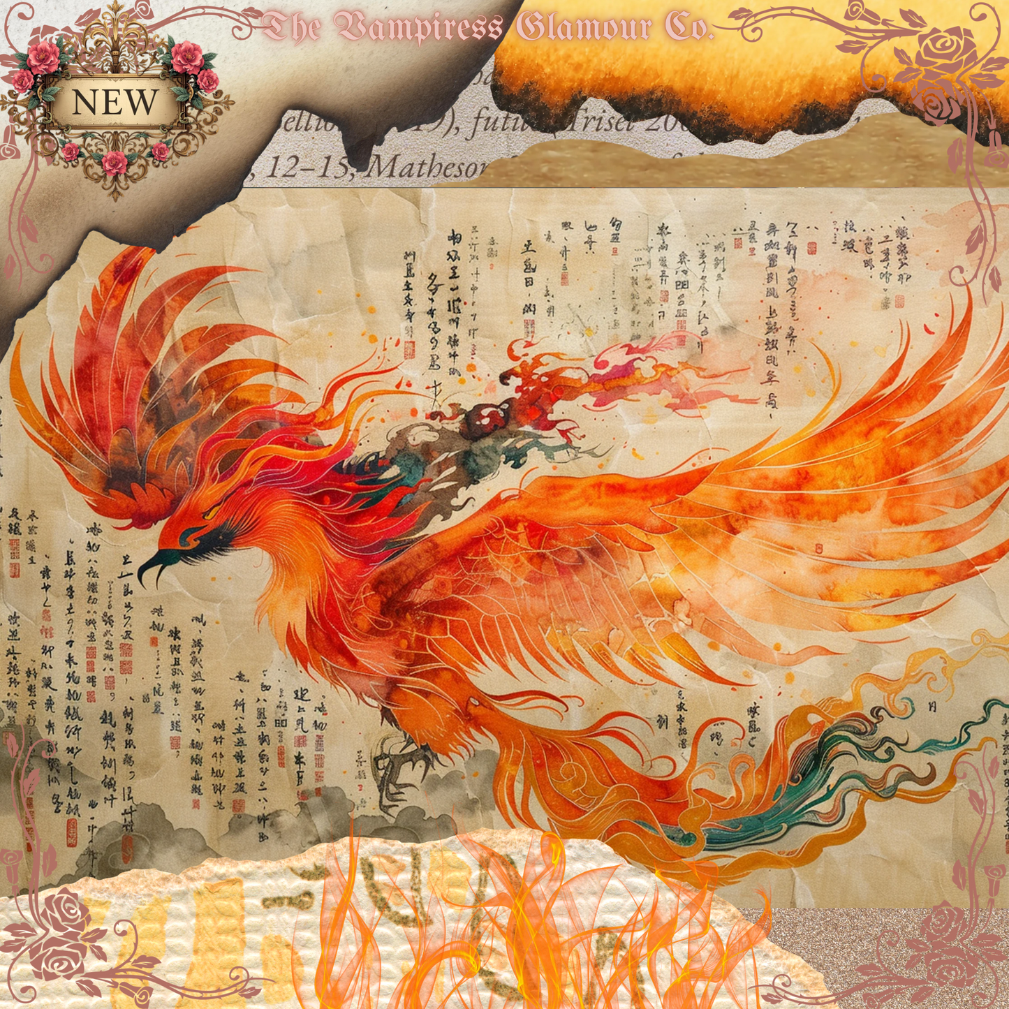 La Flamme Souveraine- VIII. The Sacred Avian Spirit of the Phoenix Oil