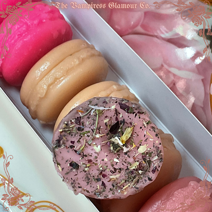 Les Macarons Magiques- Botanical Spelled  Beeswax Melts