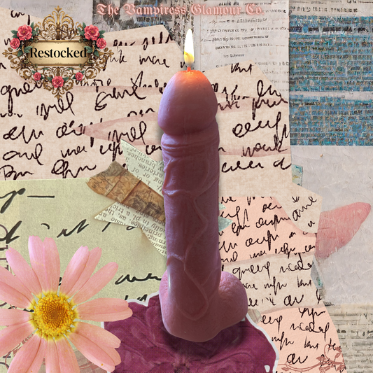Incarnate Desire Spelled Artisanal Beeswax Sculptural Ritual Candle