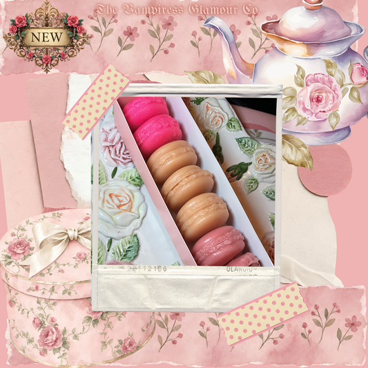 Les Macarons Magiques- Botanical Spelled  Beeswax Melts