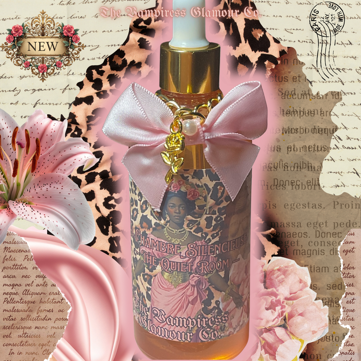 La Chambre Silencieuse — Inner Authority, Mental Sovereignty& Energetic Focus Ritual Oil